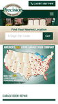 Mobile Screenshot of precisiondoor.net